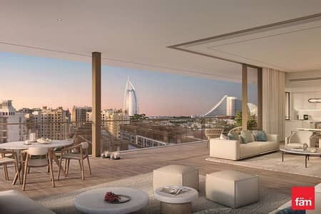 2 Bedroom Apartment for Sale in Umm Suqeim, Dubai - Ready 2Bed+M | Corner Unit | Low Floor | Park View