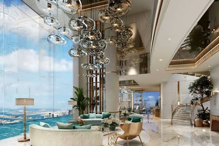 فلیٹ 2 غرفة نوم للبيع في دبي هاربور‬، دبي - شقة في داماك باي برج A،داماك باي بتوقيع كافالي،دبي هاربور‬ 2 غرف 5250000 درهم - 8260205