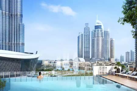 1 Bedroom Apartment for Sale in Downtown Dubai, Dubai - spacious brand new 1 bed apt, blvd view