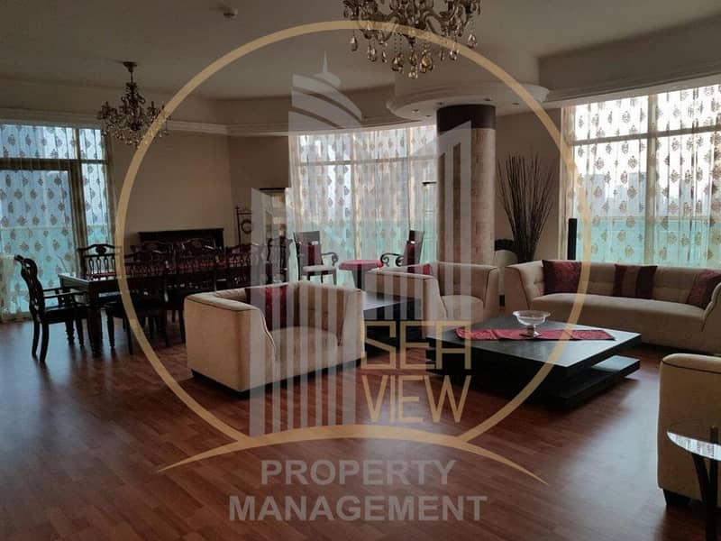 For sale Al Reem Island apartment 4 Bedroom and lounge fully furnished spaces very wide