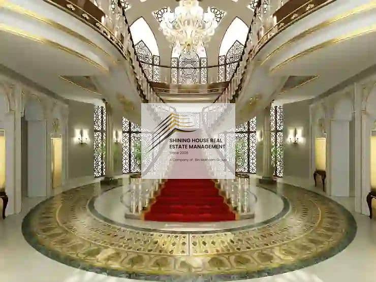 For sale a distinctive palace in Khalifa City A