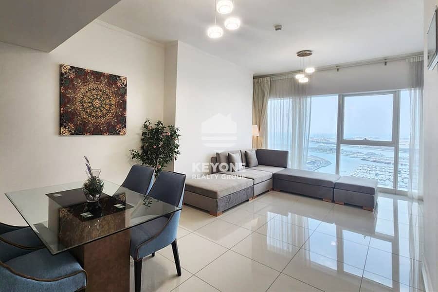 位于迪拜码头，达马克塔楼 2 卧室的公寓 210000 AED - 8263480