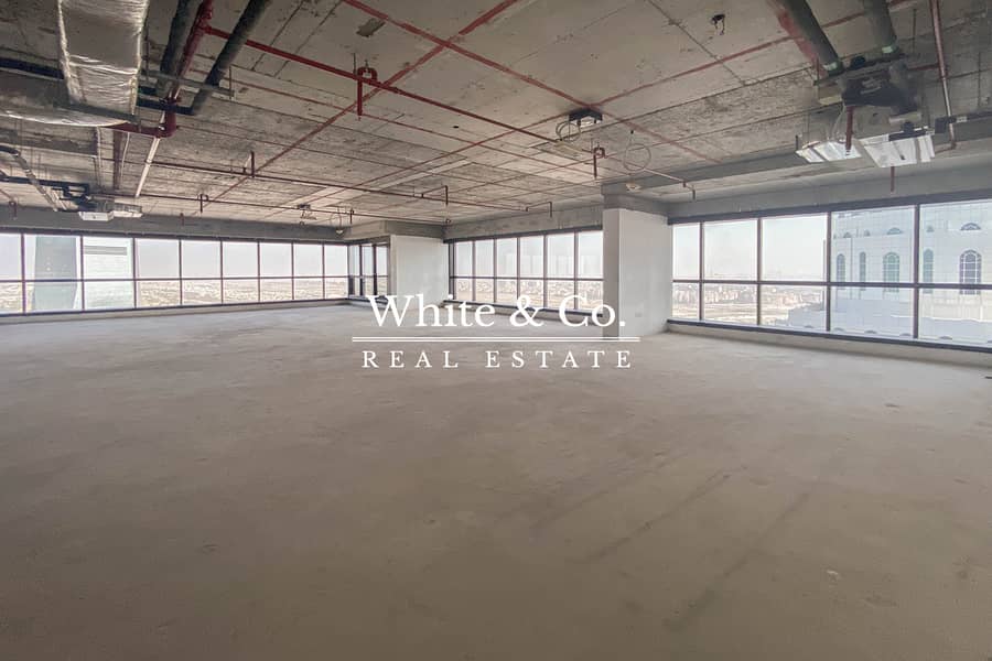 Shell & Core | Full Floor | Uptown View