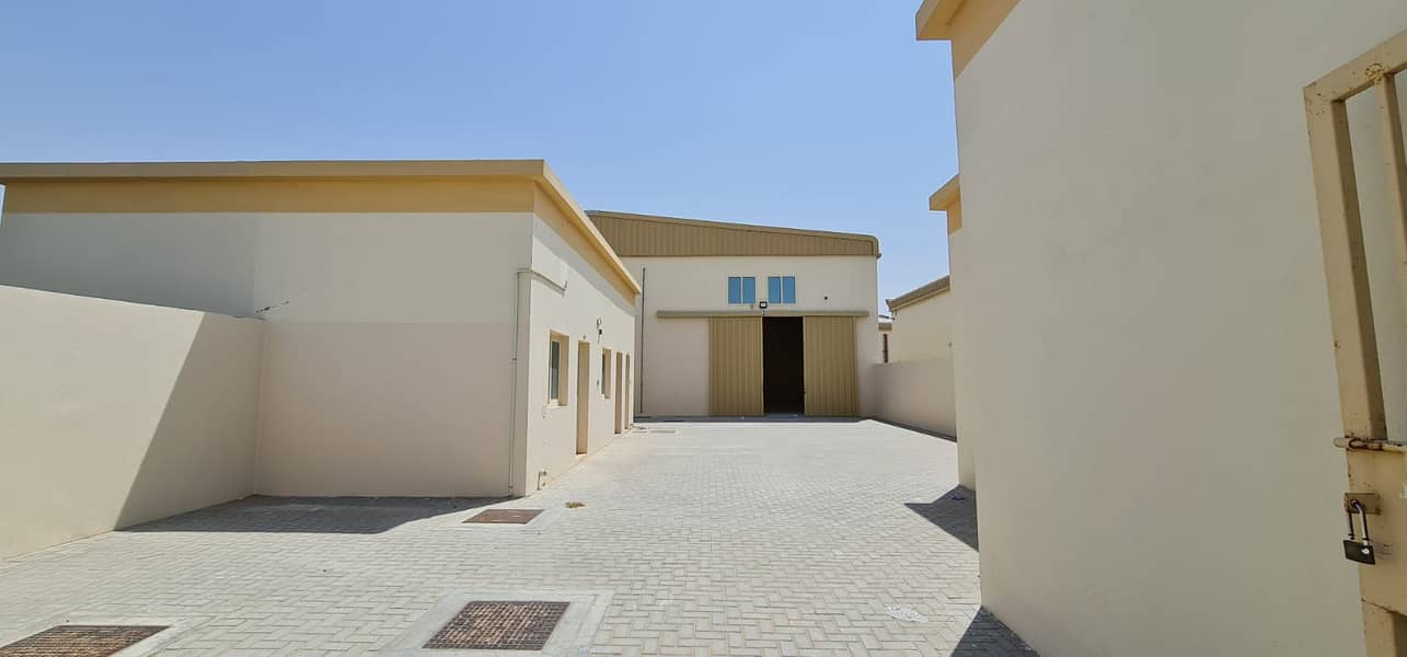 70 Kv /7000 Sqft Warehouse+Yard For rent in Saja ,Emirates Industrial City,Sharjah