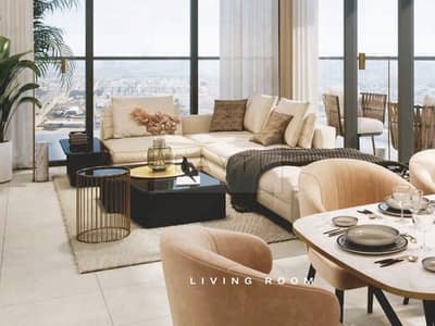 شقة 1 غرفة نوم للبيع في الفرجان، دبي - Living Room. jpg