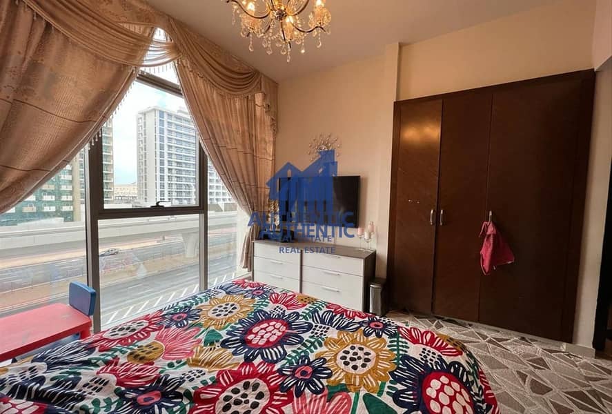 Furnished  1 Bedroom | Balcony | Road View