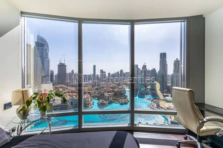 1 Bedroom Apartment for Sale in Downtown Dubai, Dubai - Low-Floor | Rented | Full Fountain View | Type C