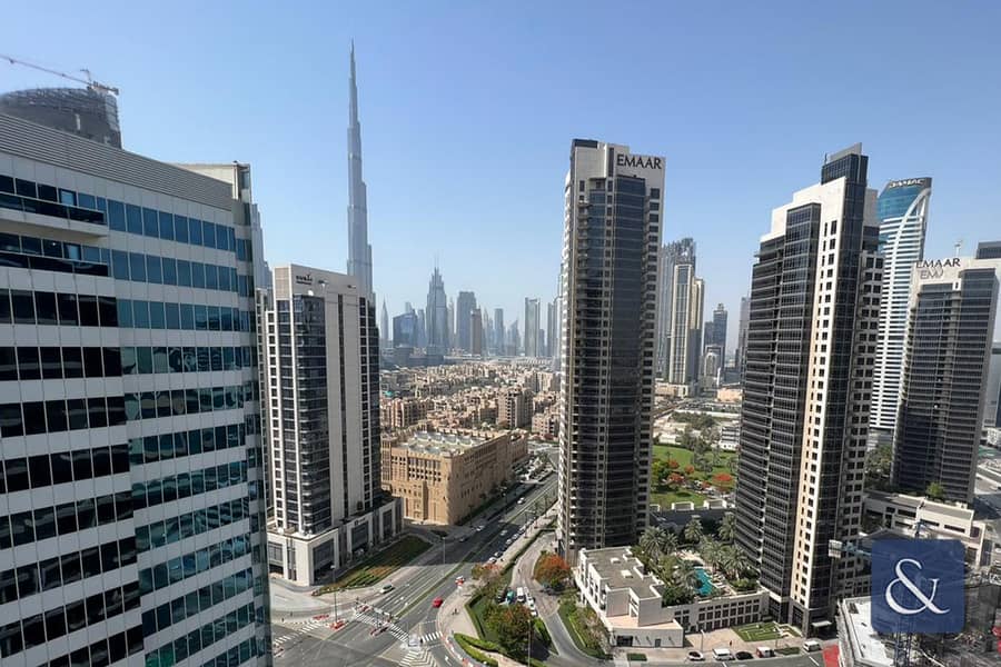 High Floor | Furnished | Burj View | Rented