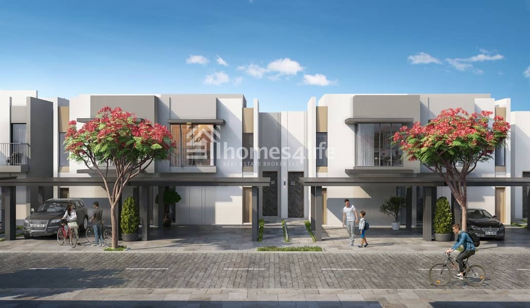 9 The Cheapest Townhouse In Dubai / 5% Booking