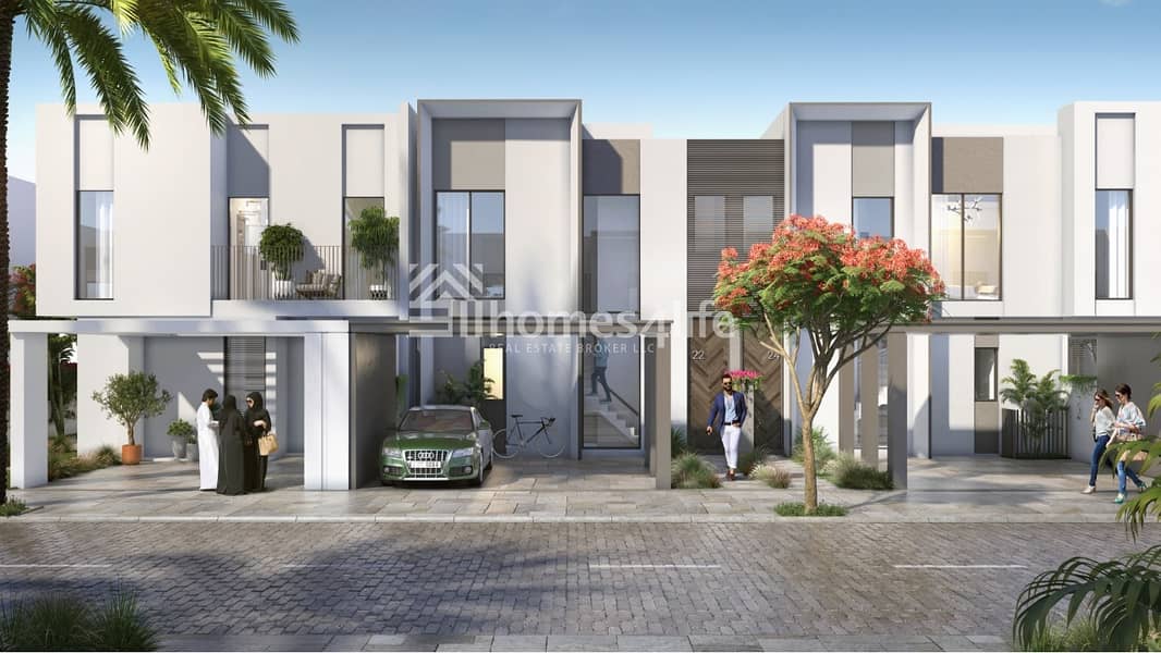 10 The Cheapest Townhouse In Dubai / 5% Booking