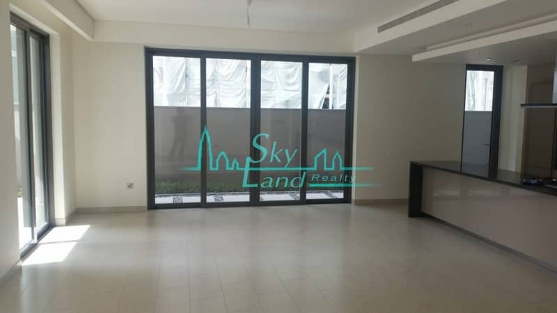 Brand New 3BR Apartment on Ground Floor in Sobha Hartland Greens Building 4
