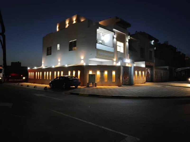 Villa for rent in Agamat, Yasmine area Two floors, new, first inhabitant Super deluxe finishing
