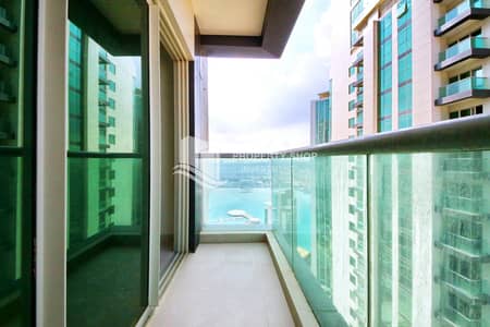 阿尔雷姆岛， 阿布扎比 1 卧室公寓待售 - 1-bedroom-abu-dhabi-apartment-al-reem-island-marina-square-al-maha-tower-balcony. JPG
