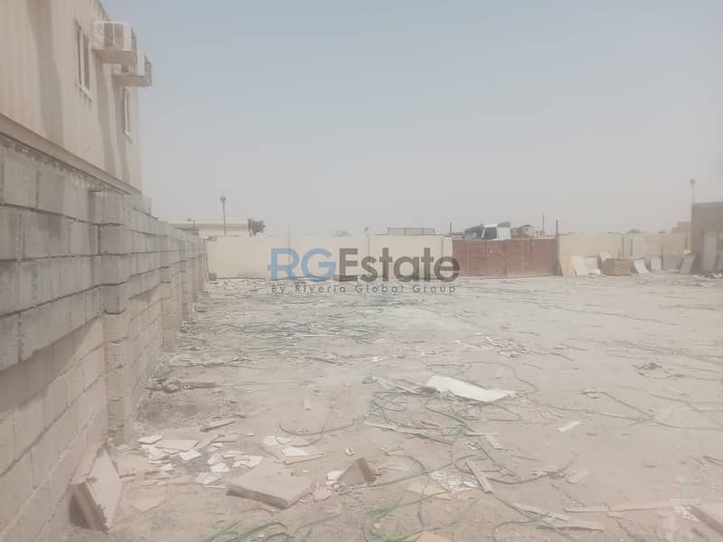 \"20,000 Sqft Open Yard With Office  Available For Rent In Sajja Industrial Area \"