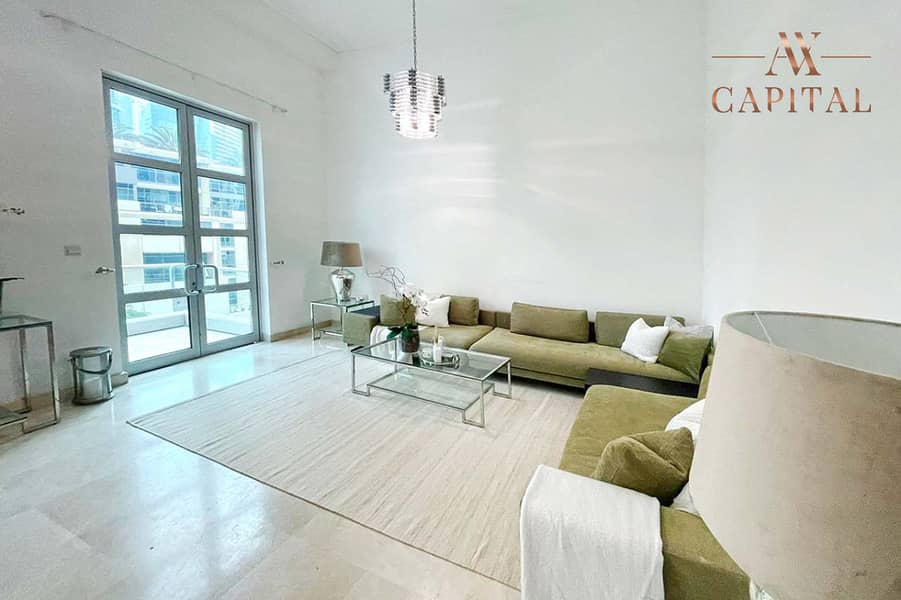 位于迪拜码头，滨海长廊公寓，帕洛玛大厦 1 卧室的别墅 210000 AED - 8412476