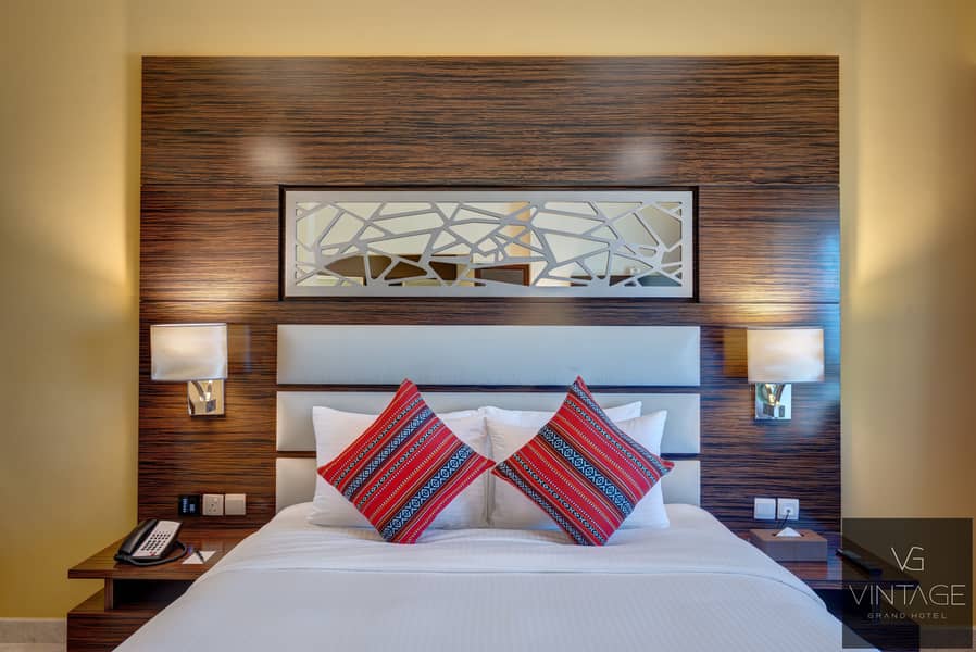 Ghaya Grand Hotel Dubai - Studio bed. jpg