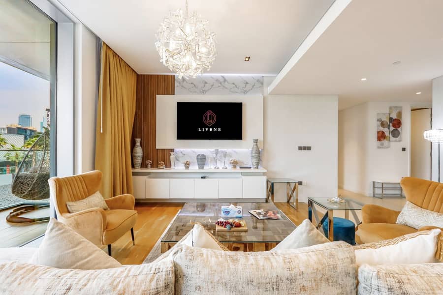 Upgraded 2 Bed w/ Ain Dubai View by Livbnb