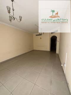 Apartment for annual rent, two rooms, a hall, and 2 bathrooms, good area, elegant building, and parking next to all services