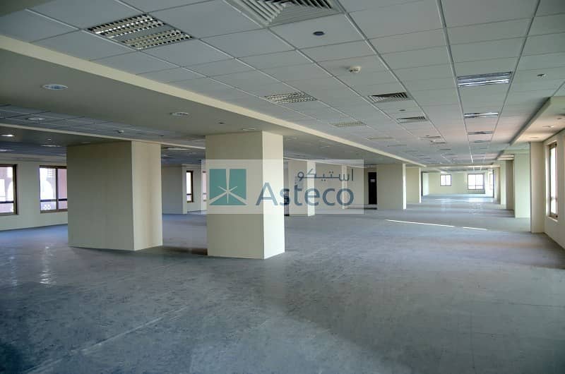 Fitted open plan office with inclusive DEWA & A/C charges in Ibn Battuta Gat