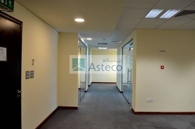 Fully fitted office with partitions & electrical sockets in Ibn Battuta Gate