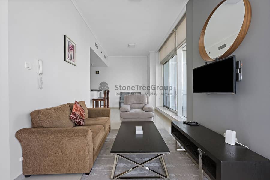 WATER VIEW | Close to Beach ! 1BR in Botanica Tower