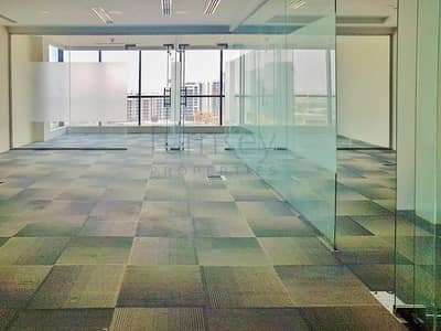 Office for Rent in Jumeirah Lake Towers (JLT), Dubai - Glass partitioned High Floor