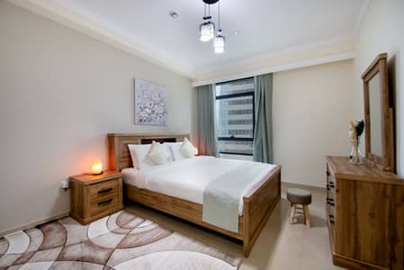2 Bedroom Apartment for Rent in Dubai Marina, Dubai - 1st bedroom. jpg