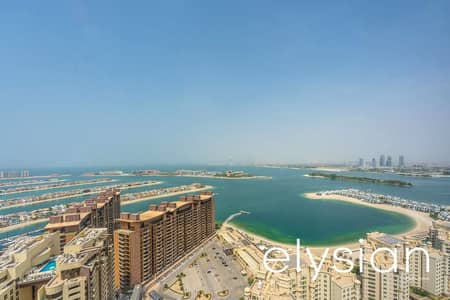 朱美拉棕榈岛， 迪拜 单身公寓待租 - 位于朱美拉棕榈岛，棕榈大厦 的公寓 160000 AED - 8360836