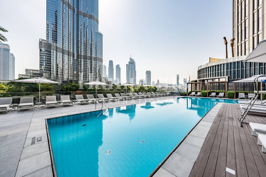 位于迪拜市中心，迪拜歌剧院谦恭公寓，The Address Residences Dubai Opera Tower 1 2 卧室的公寓 240000 AED - 8422086