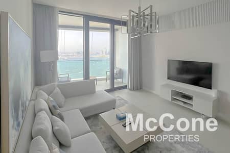 2 Bedroom Apartment for Rent in Jumeirah Beach Residence (JBR), Dubai - Dubai Eye and Palm View| Mid Floor | Furnished