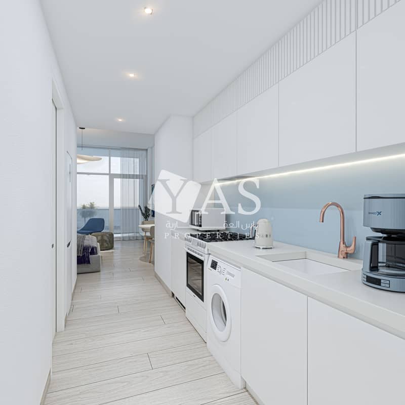 4 Apartment units- Studio kitchen. jpg