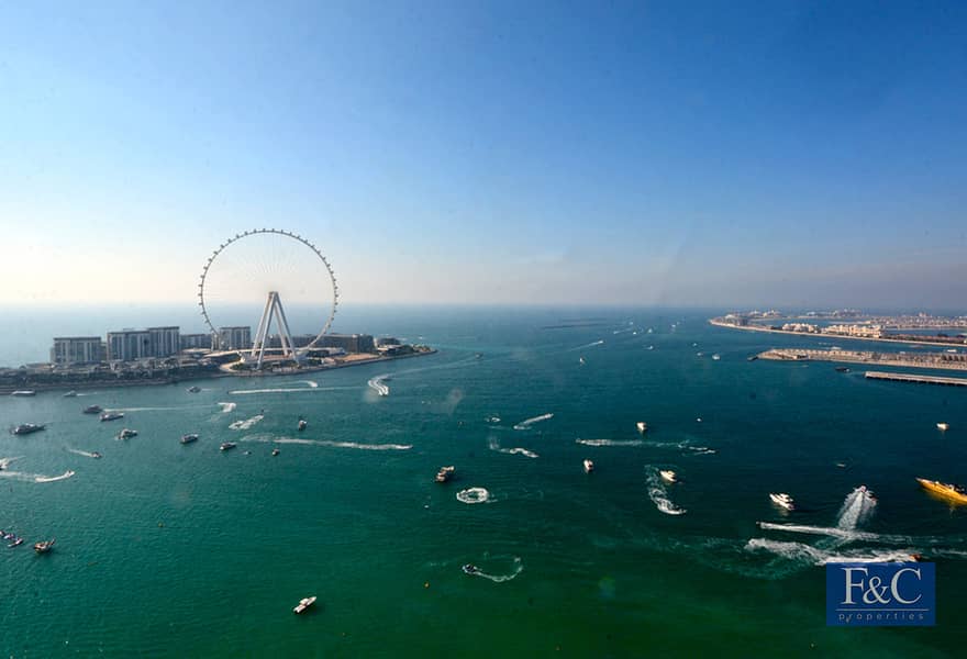 Panoramic Views of Ain Dubai and Palm|High Floor Panoramic Views of Ain Dubai and Palm|High Floor