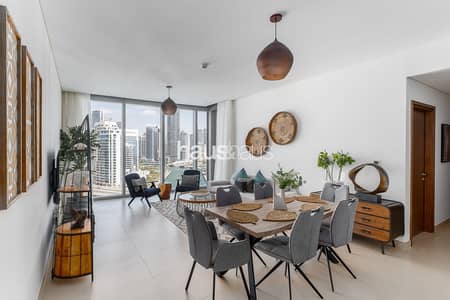 2 Bedroom Flat for Rent in Dubai Marina, Dubai - Dubai Eye View | Deluxe Stay | Bright Unit