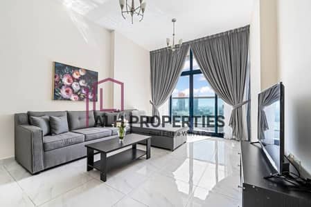 1 Bedroom Flat for Rent in Jumeirah Village Circle (JVC), Dubai - Furnished | Balcony | Bills Incl. (Optional)