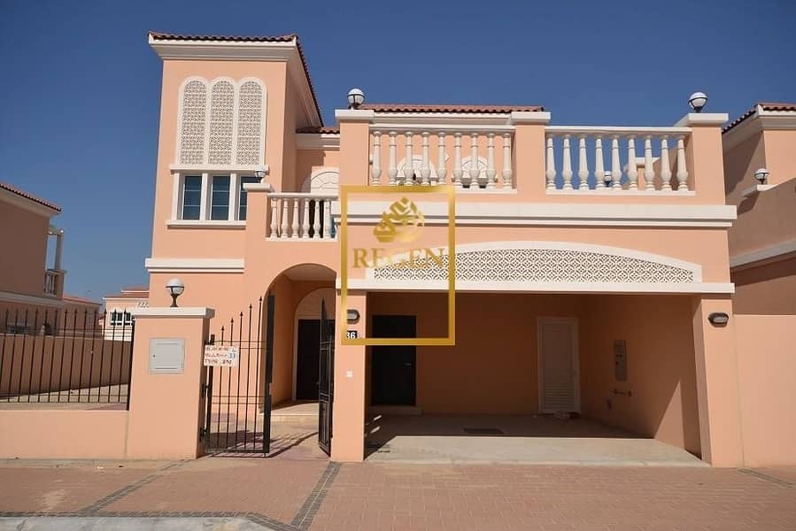 Two Bedroom Hall Nakheel Villa in JVC District 16 For Sale with Extendable Plot