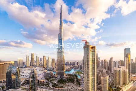 فلیٹ 4 غرف نوم للبيع في وسط مدينة دبي، دبي - Address Sky view tower 2 BURJ-1. JPG