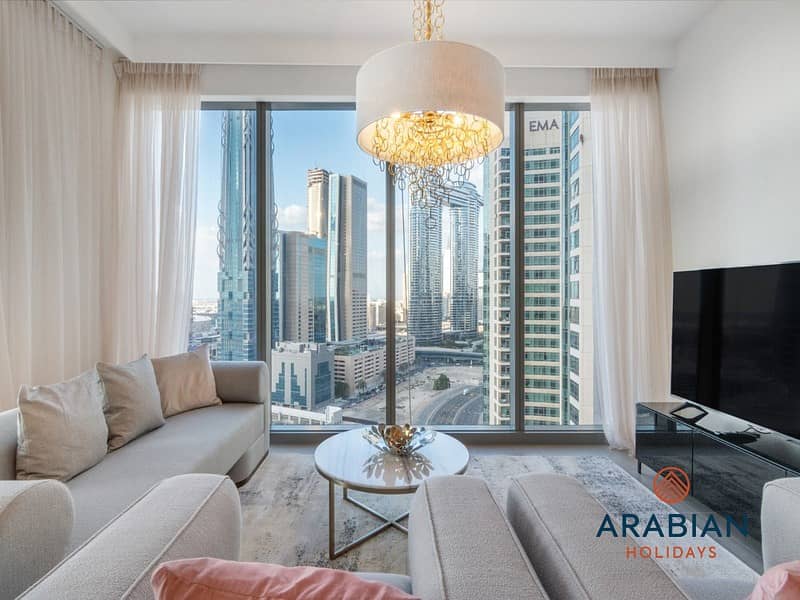 位于迪拜市中心，强音双子塔，强音1号塔 2 卧室的公寓 18000 AED - 8428093