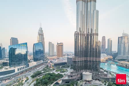 2 Bedroom Flat for Rent in Downtown Dubai, Dubai - Serviced | Burj Khalifa View | Upgraded | Opera