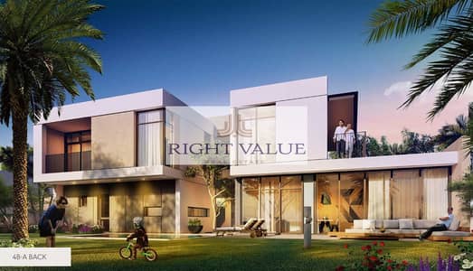 4 Bedroom Villa for Sale in Al Furjan, Dubai - TILAL-Al-Furjan-4B-A-BACK-1536x880. jpg