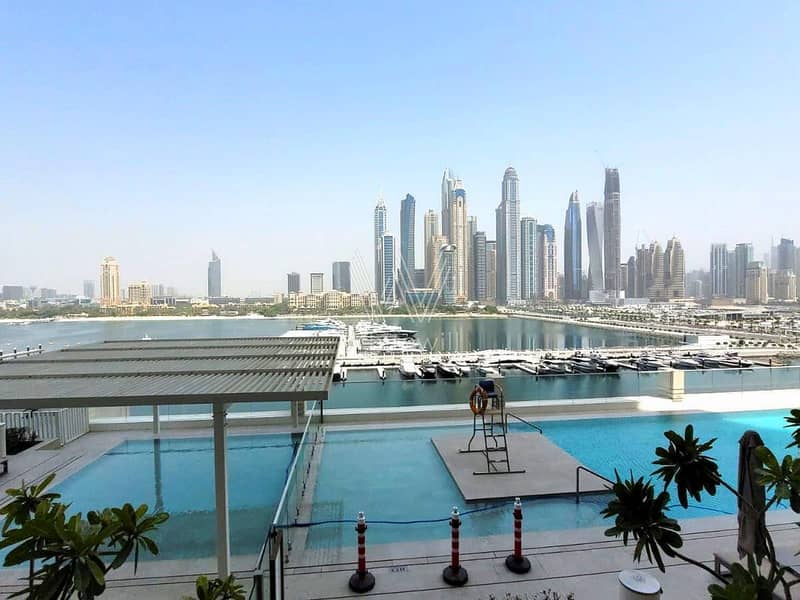 位于迪拜港，艾玛尔海滨社区，滨海景观公寓，滨海景观2号大厦 1 卧室的公寓 135000 AED - 8431424