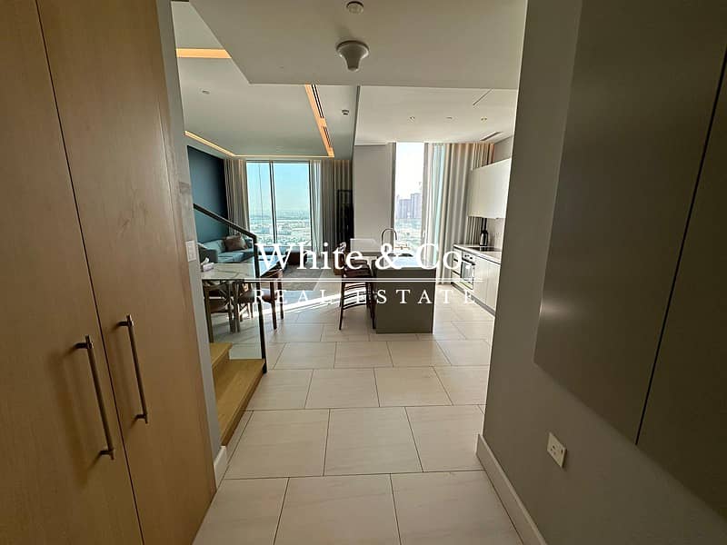 Furnished unit | Balcony views | Serviced
