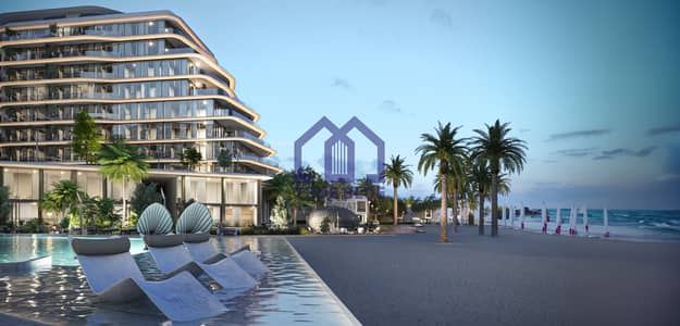 2 Bedroom Townhouse for Sale in Mina Al Arab, Ras Al Khaimah - Porto Playa - sun loungers. jpg