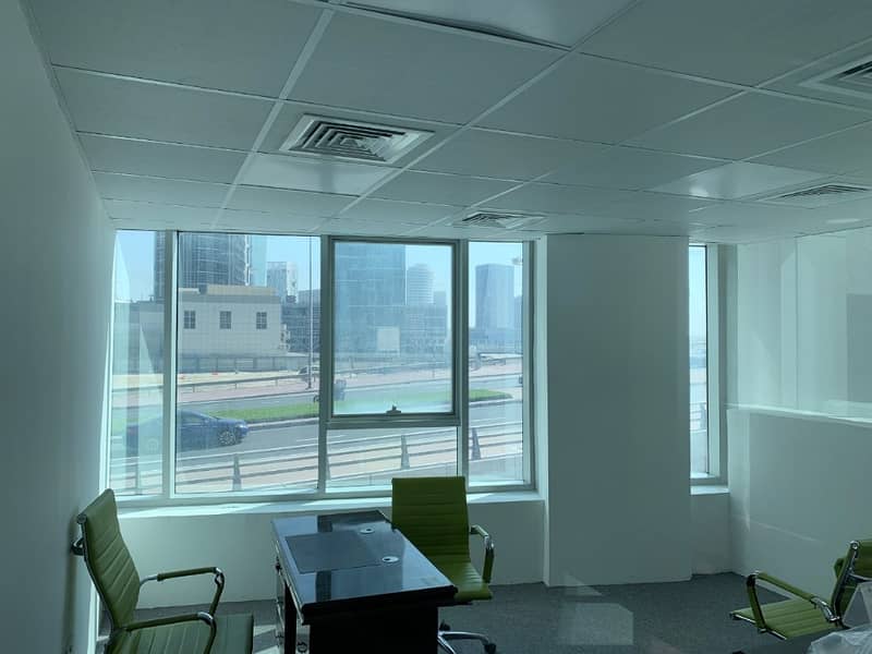 SERVICED OFFICE IN 10,000, NEAR BUSINESS BAY METRO STATION, RENEW YOUR TRADE LICENCE WITH EJARI,