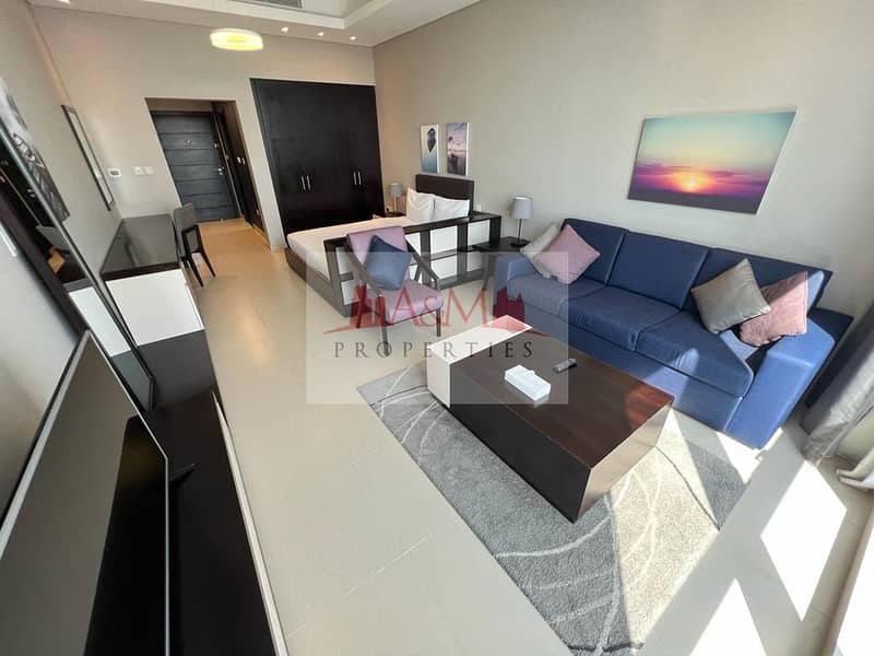 FULLY FURNISHED | High Quality Studio with all Facilities in  Al Jowhara Tower  for AED 67,000 Only. !