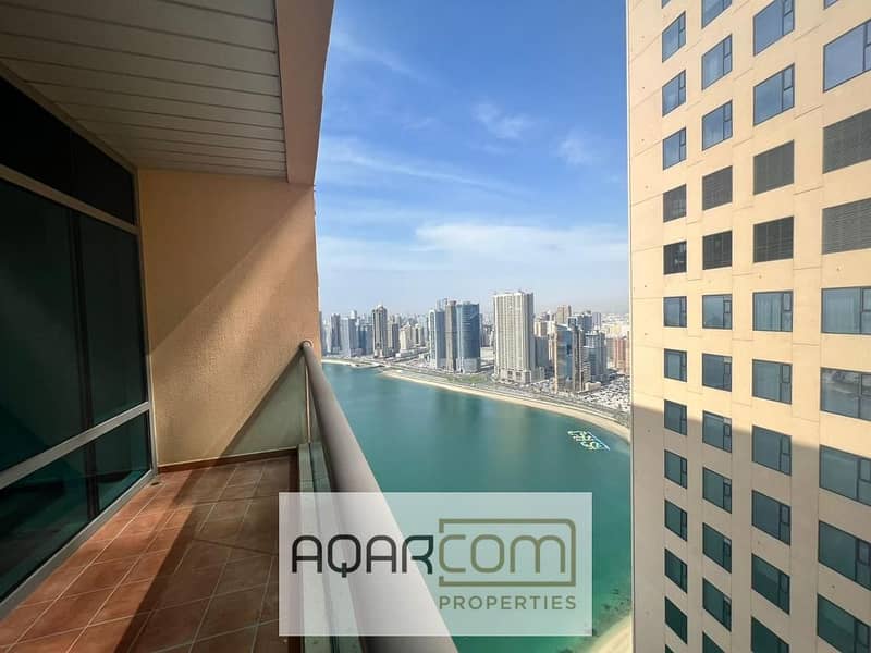 2 BED FOR RENT / DANAT ALKHAN TOWER / BEST TOWER IN SHARJAH