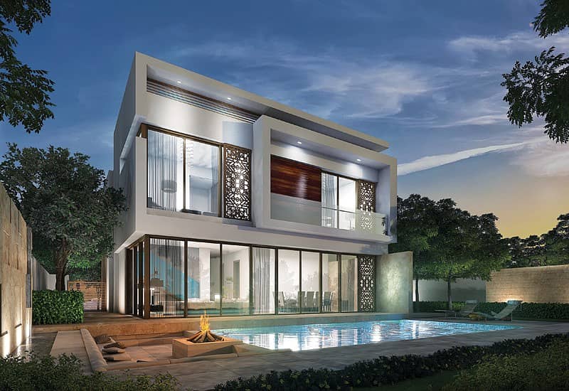 Private Villas has 4rooms in South Dubai with a 7-year installment