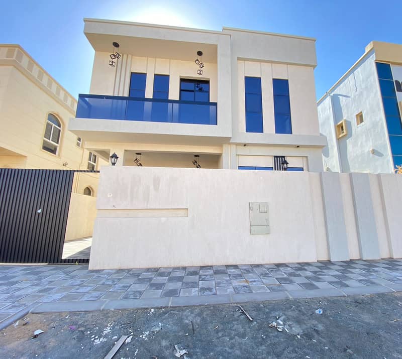 Villa for rent in Ajman, Al Yasmeen area, new villa, first inhabitant