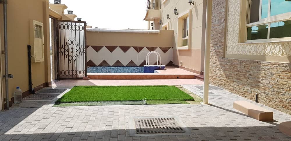 For GCC Nationalities,Newly Developed Al Hoshi Shj B-New 4Bed Maid Villa For Rent With Private Pool