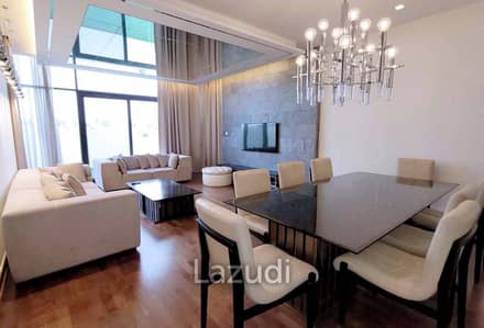 5 Bedroom Villa for Rent in DAMAC Hills, Dubai - Luxurious 5BR + Maid Villa | Fully Furnished