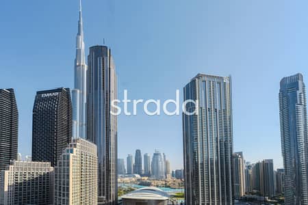 3 Bedroom Apartment for Sale in Downtown Dubai, Dubai - Burj And Fountain View | 5 Year PHPP I 3 Service